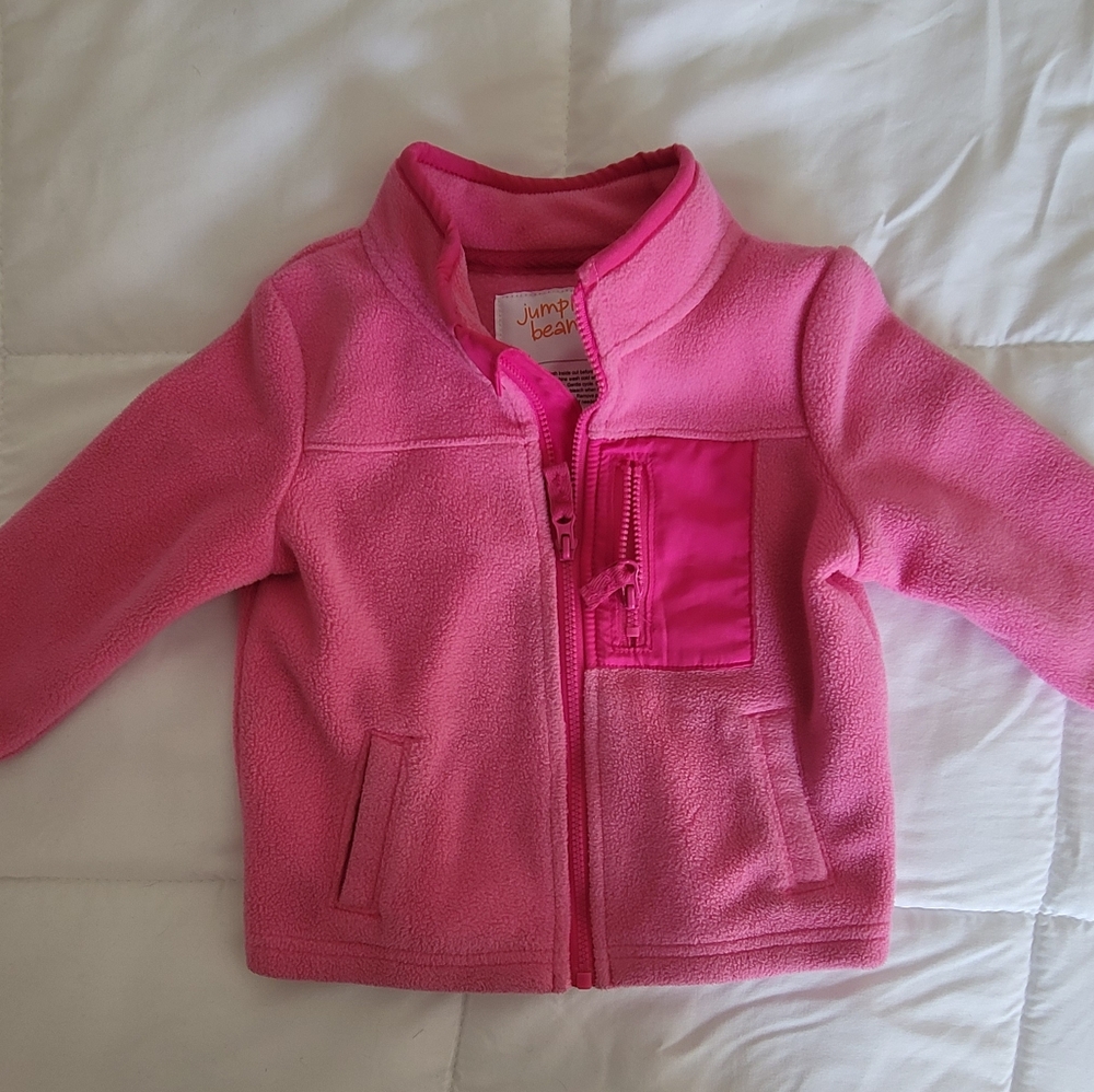 Pink Fleece Jacket for Kids
